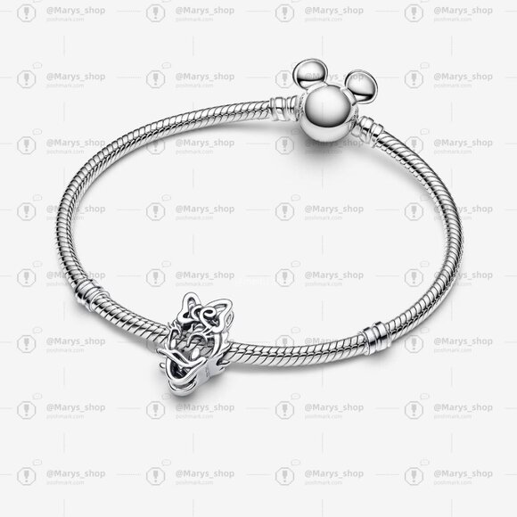 Pandora Disney Daisy Duck Openwork Charm - Picture 3 of 6